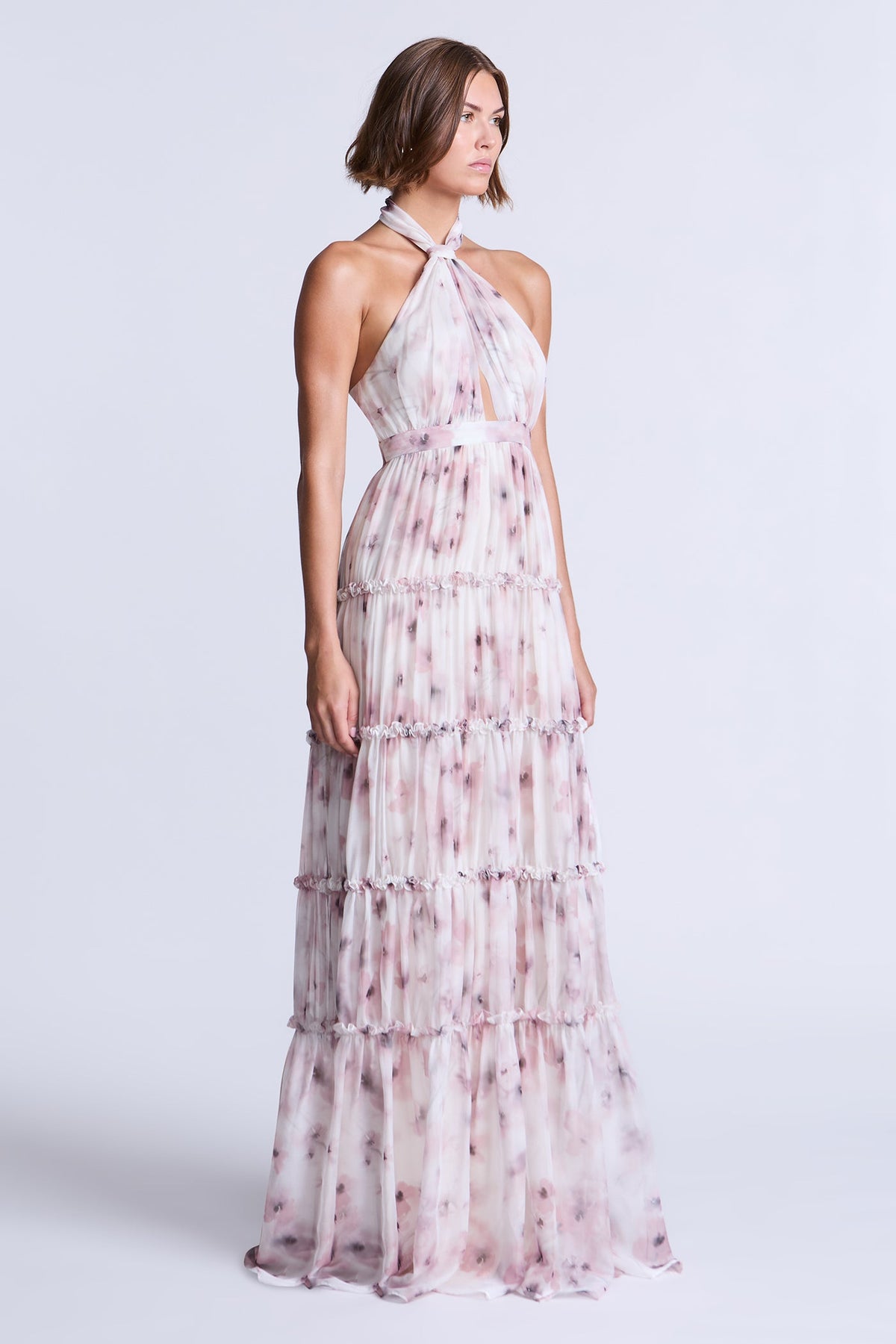 BCBGMAXAZARIA Sabrina Printed Dress