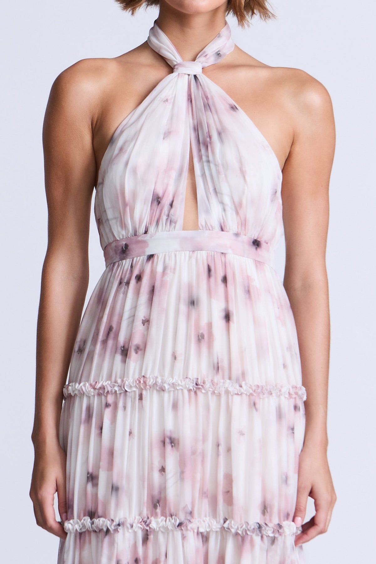 BCBGMAXAZARIA Sabrina Printed Dress