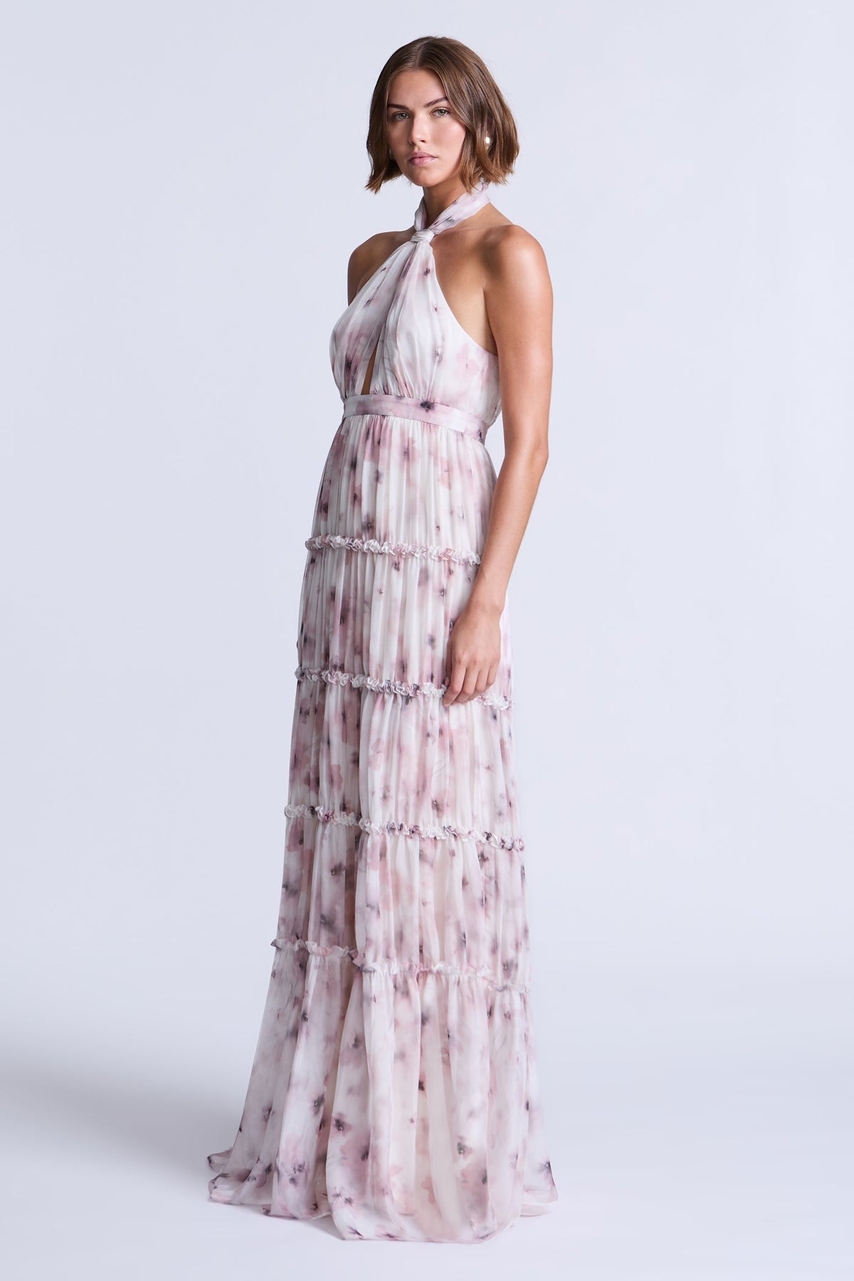 BCBGMAXAZARIA Sabrina Printed Dress