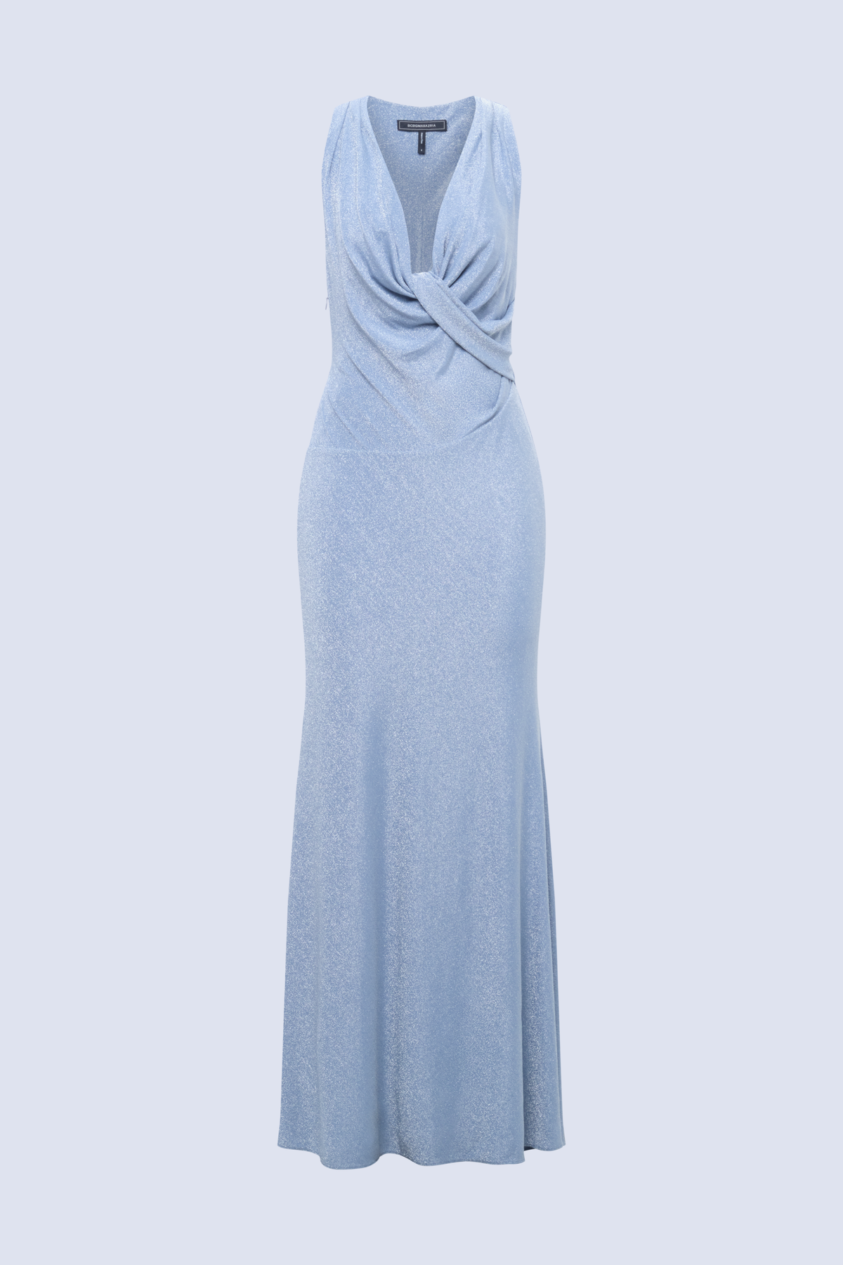 BCBGMAXAZARIA Knit Demi Gown finished with a subtle shimmer.