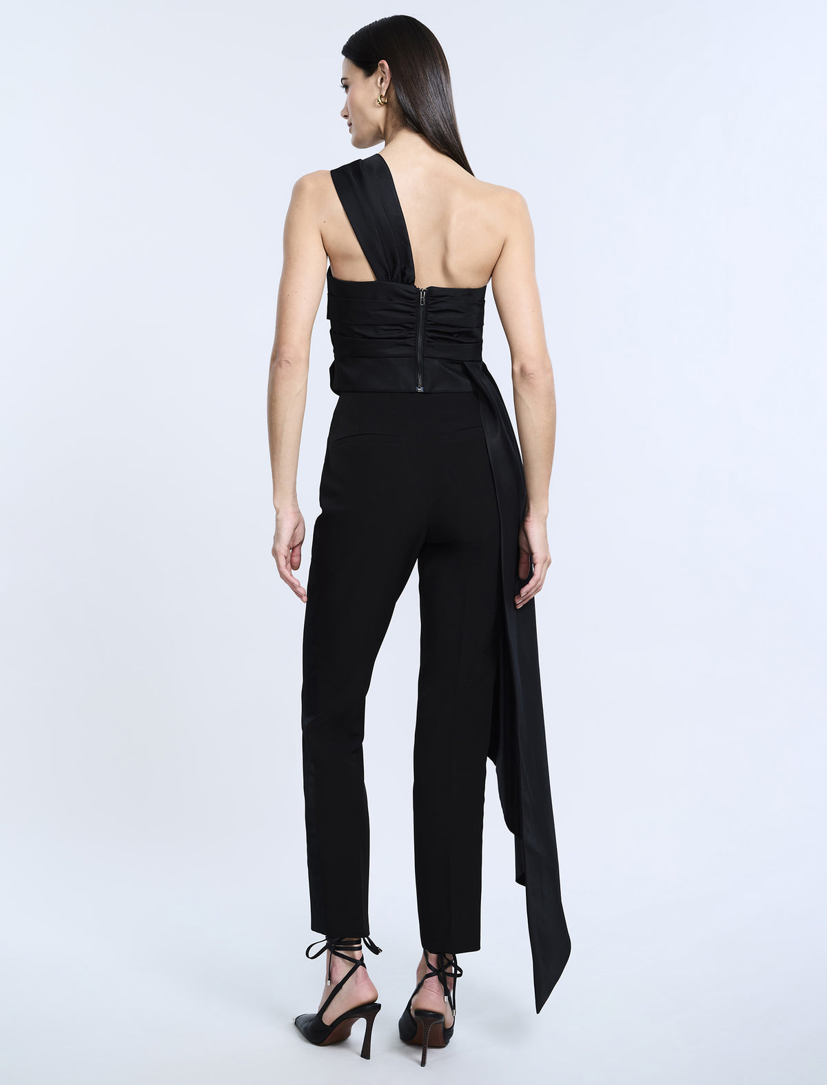 BCBGMAXAZARIA Bustier With Long Train