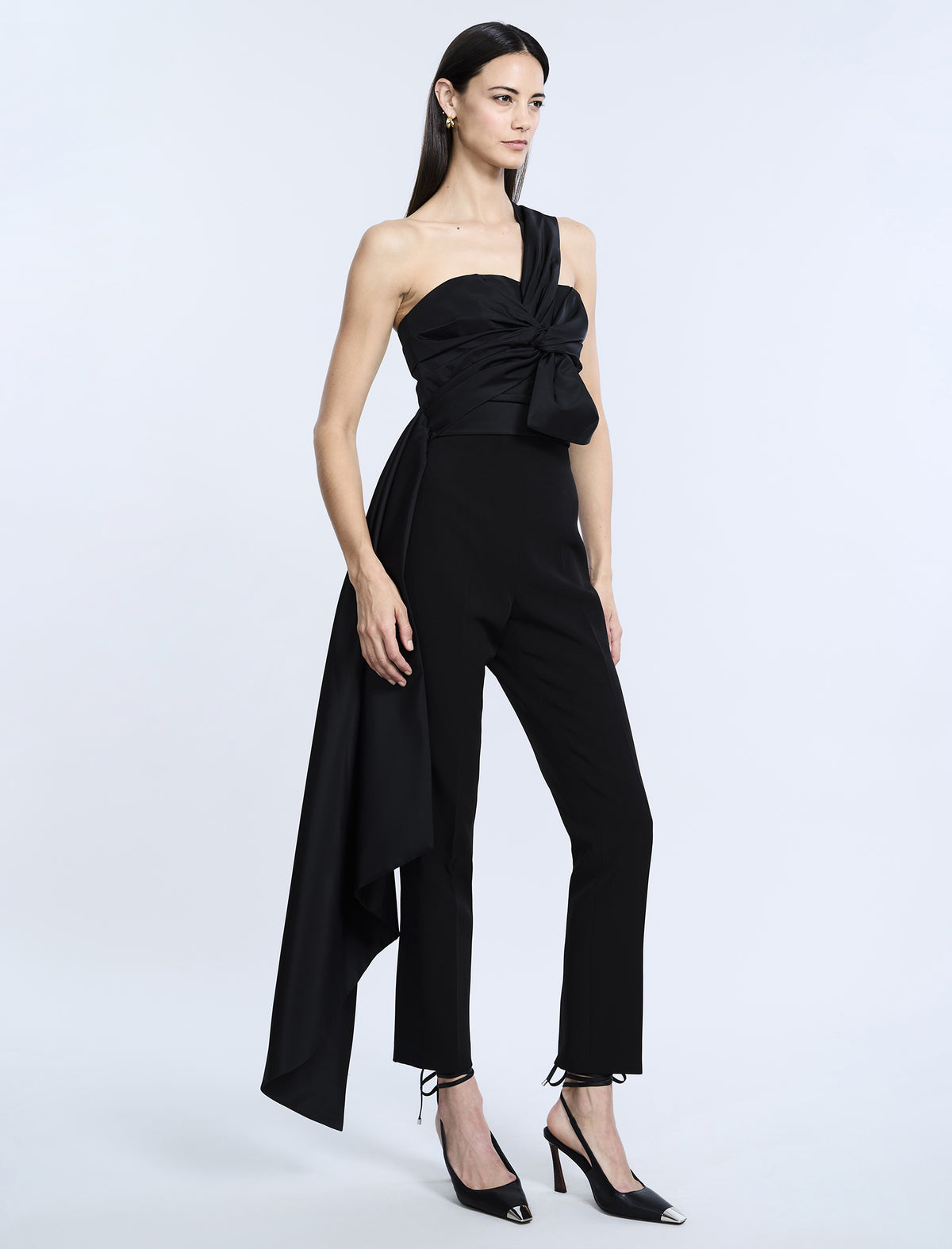 BCBGMAXAZARIA Bustier With Long Train