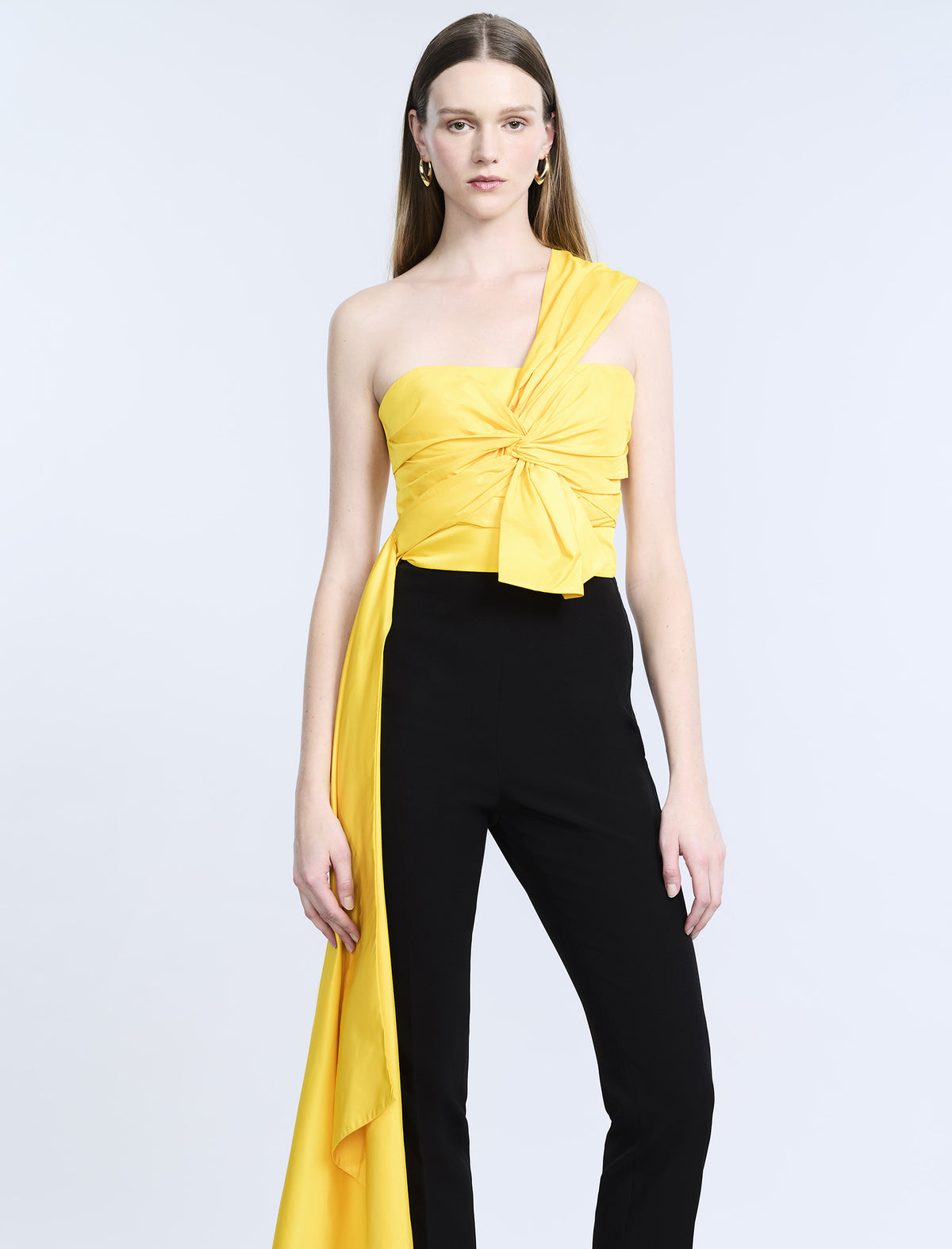 BCBGMAXAZARIA Bustier With Long Train