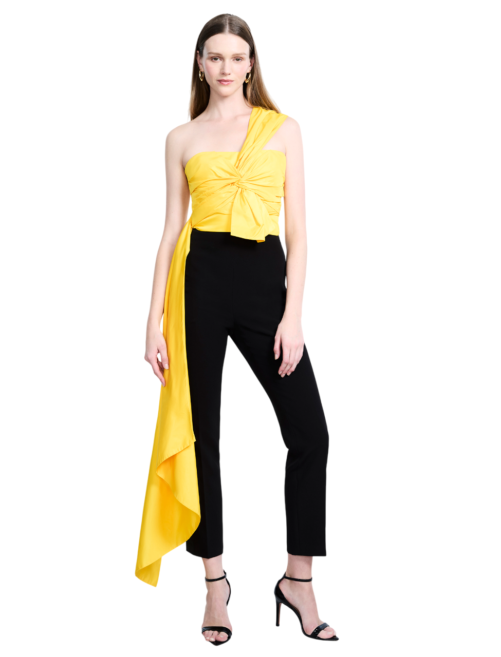 BCBGMAXAZARIA Bustier With Long Train