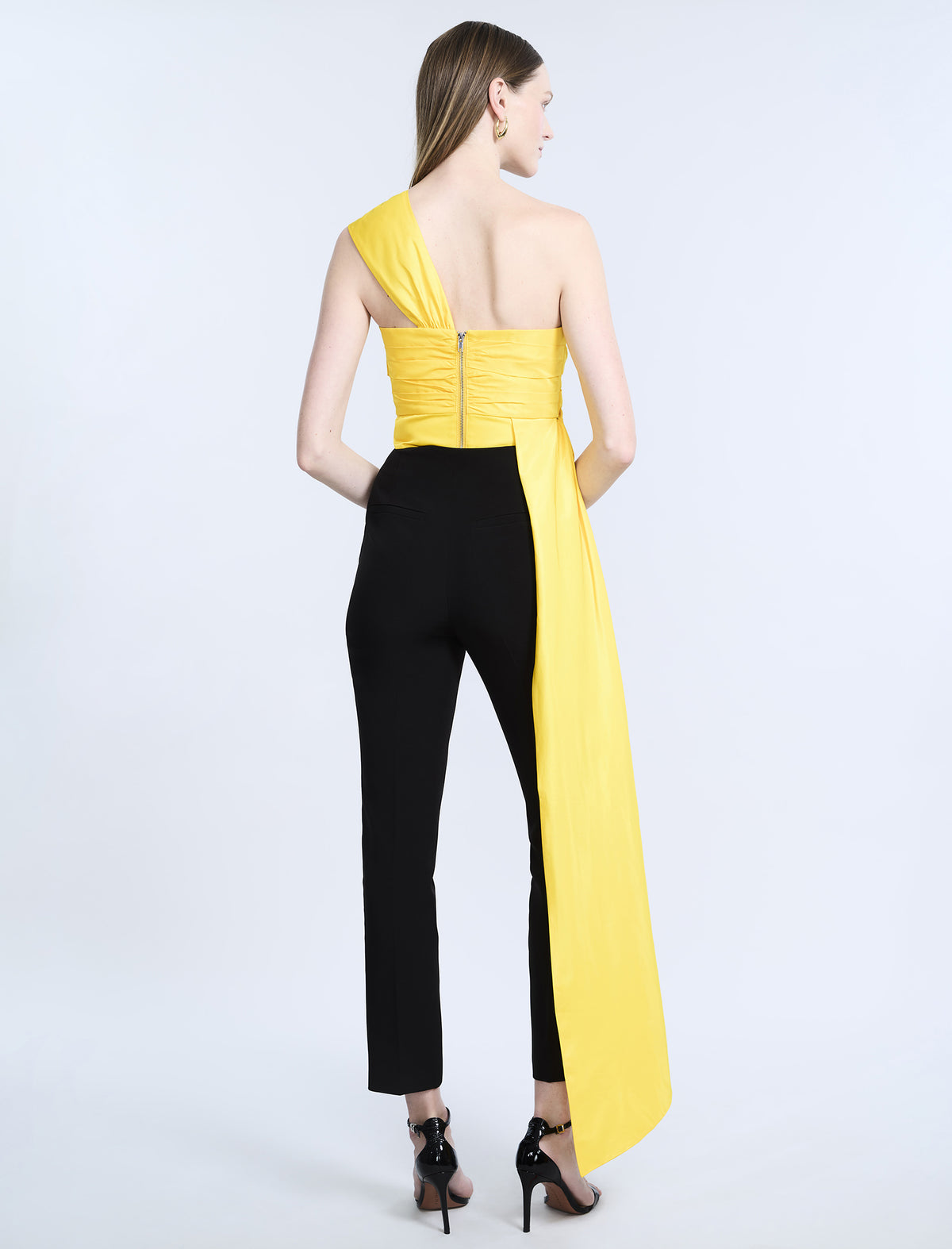 BCBGMAXAZARIA Bustier With Long Train