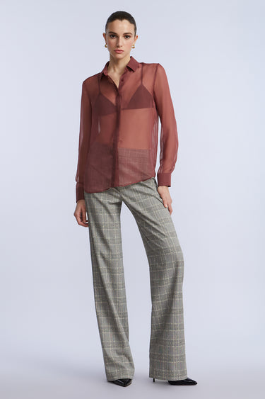 BCBGMAXAZARIA GLEN PLAID PANT