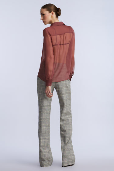 BCBGMAXAZARIA GLEN PLAID PANT
