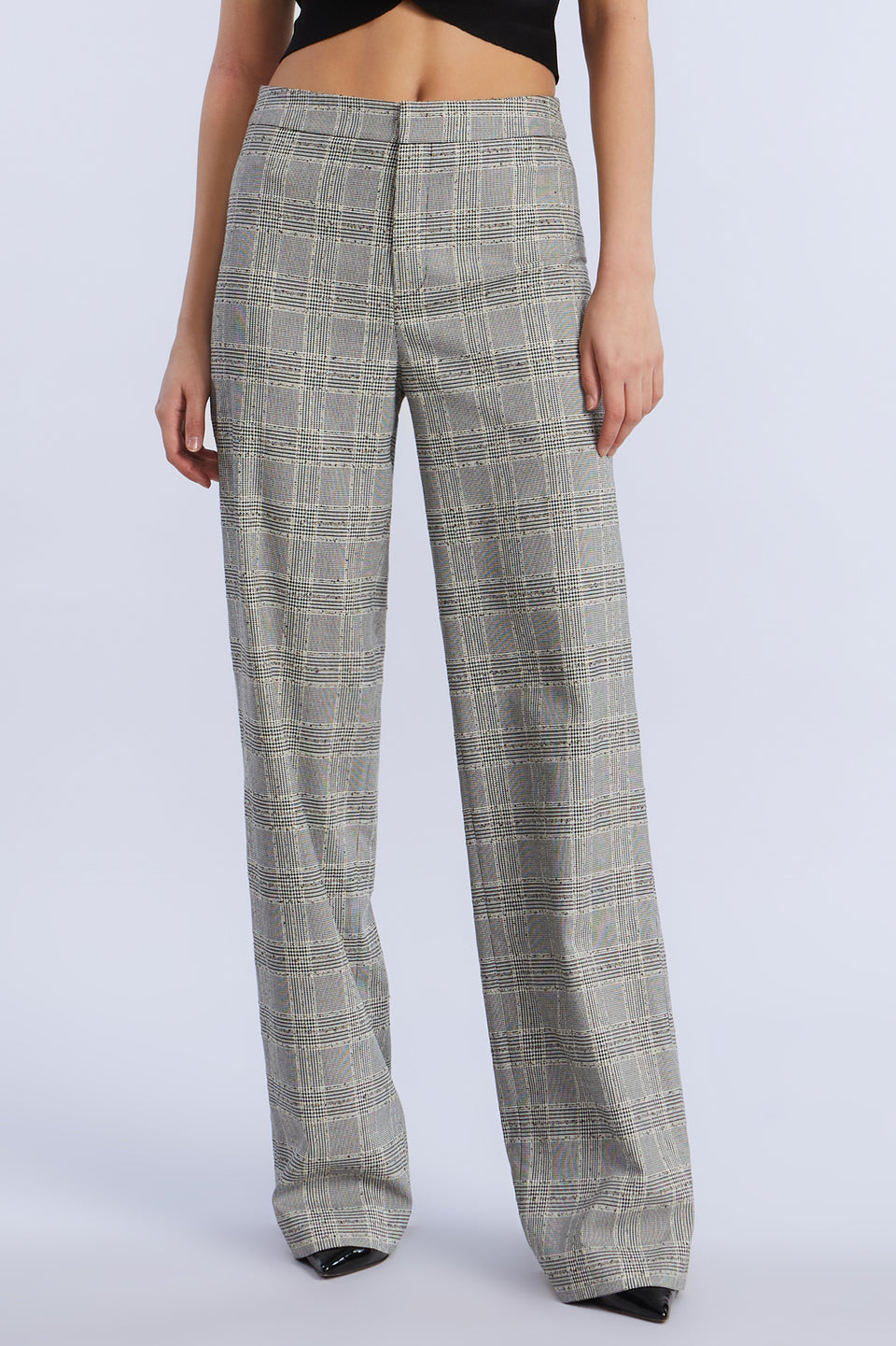 BCBGMAXAZARIA GLEN PLAID PANT