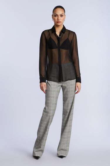 BCBGMAXAZARIA GLEN PLAID PANT