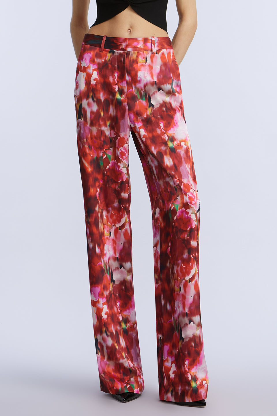 BCBGMAXAZARIA Washed Floral PANT
