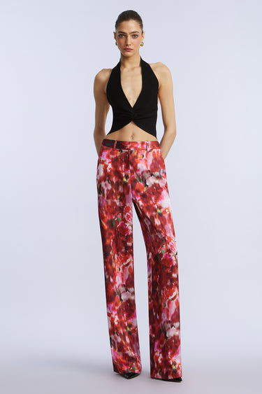 BCBGMAXAZARIA Washed Floral PANT