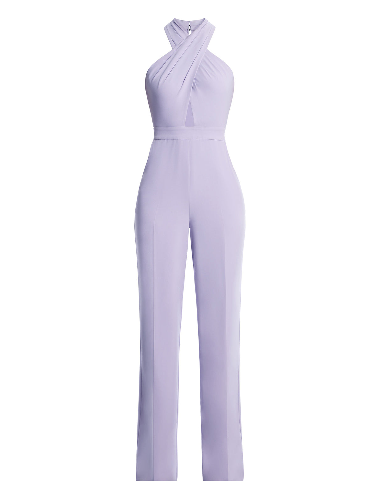BCBGMAXAZARIA Cross Neck Jumpsuit