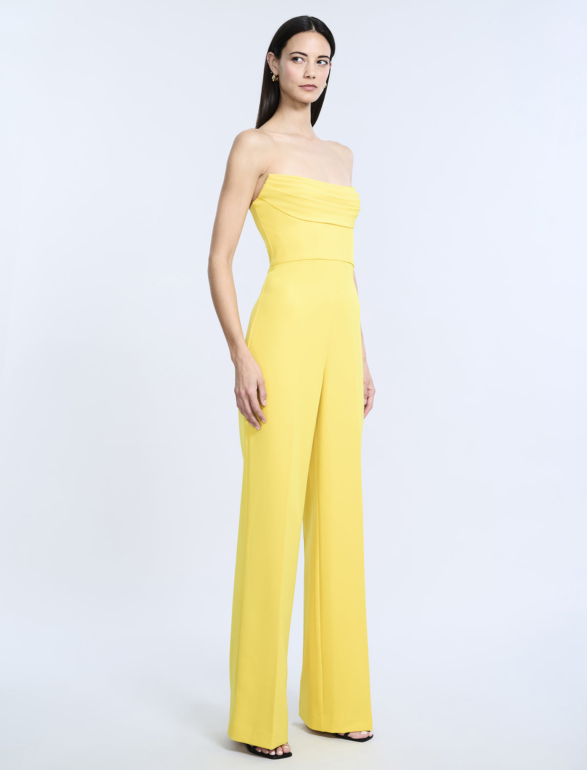 BCBGMAXAZARIA Corset  Jumpsuit  With Drape