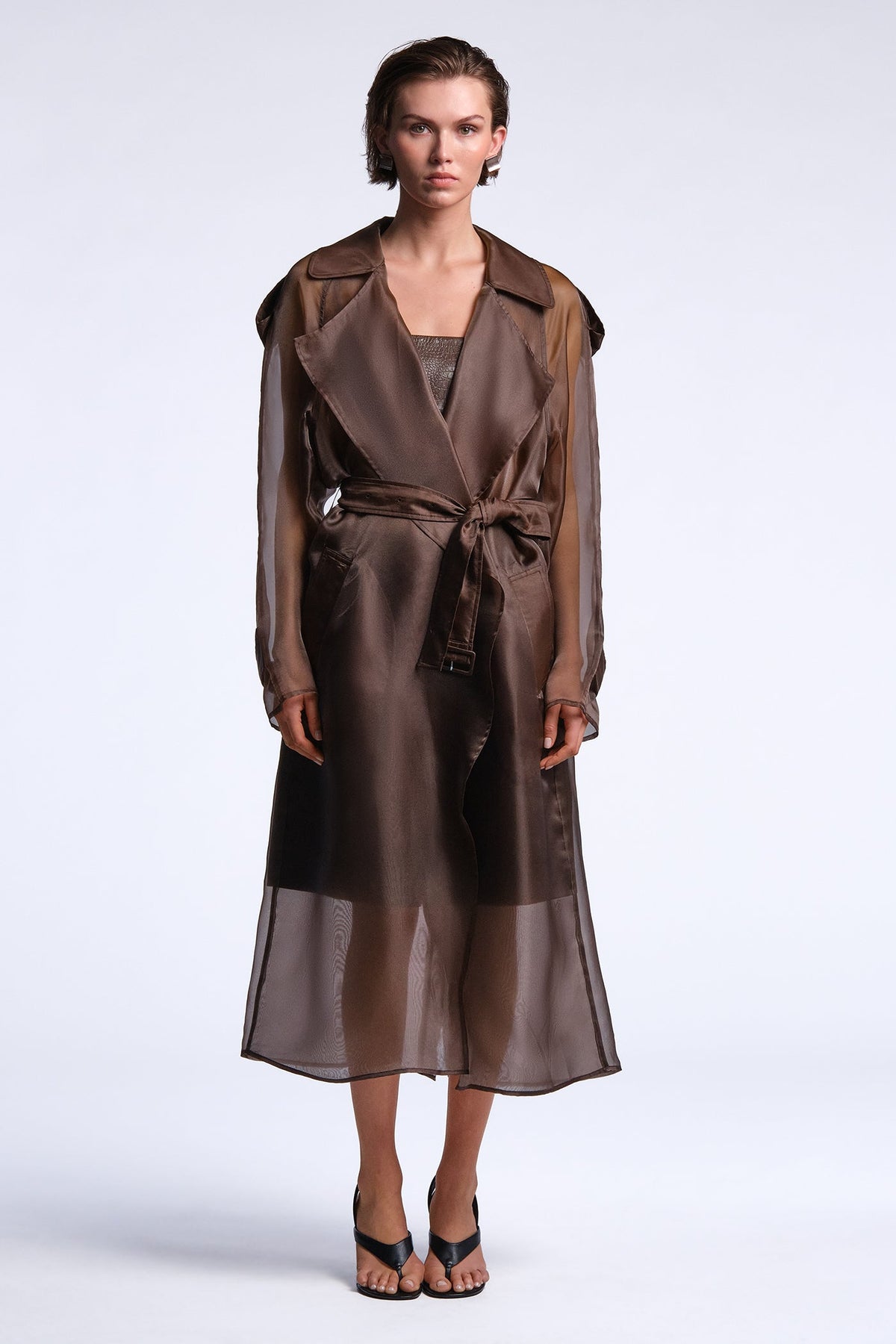 BCBGMAXAZARIA Adelle Trench Coat
