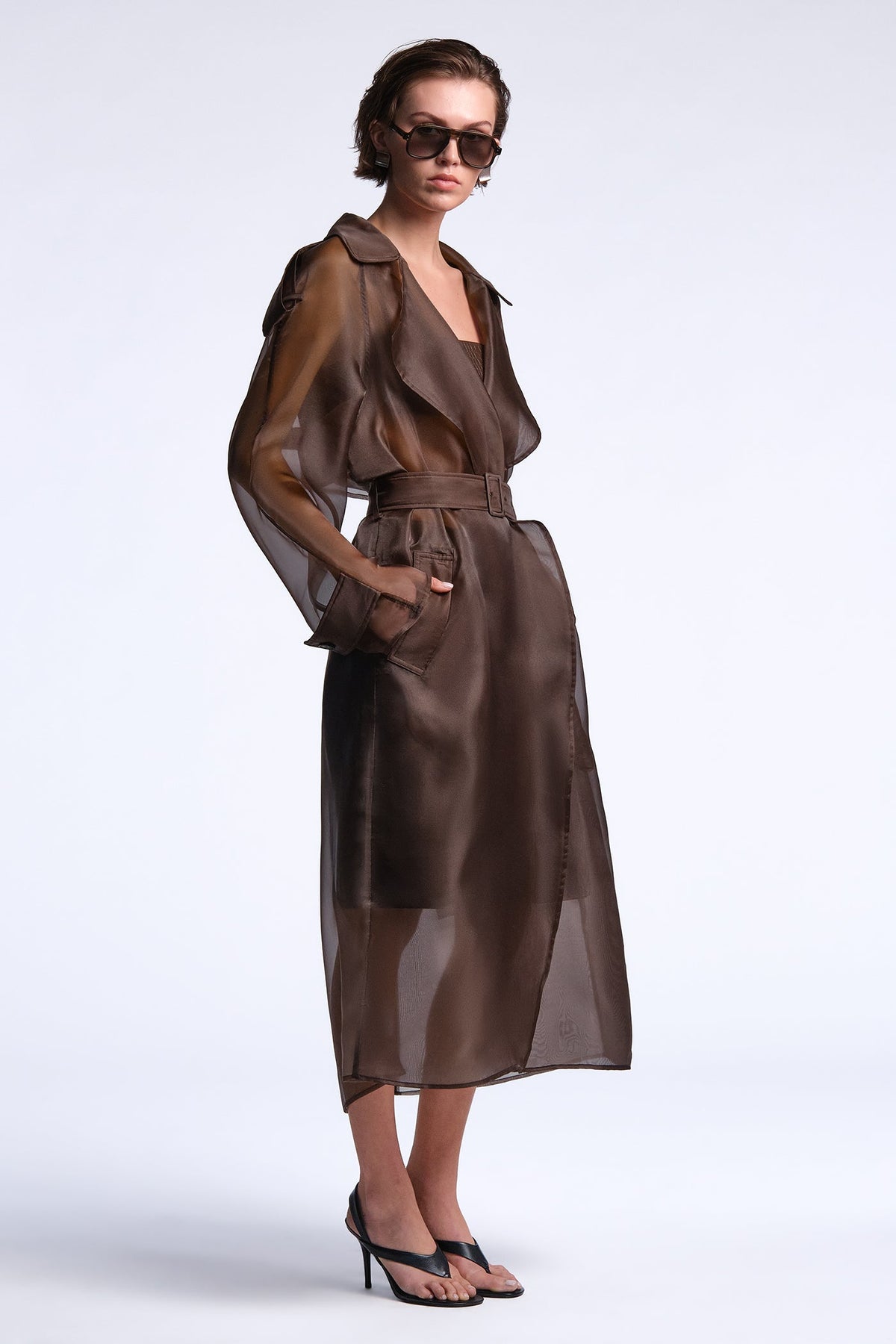 BCBGMAXAZARIA Adelle Trench Coat