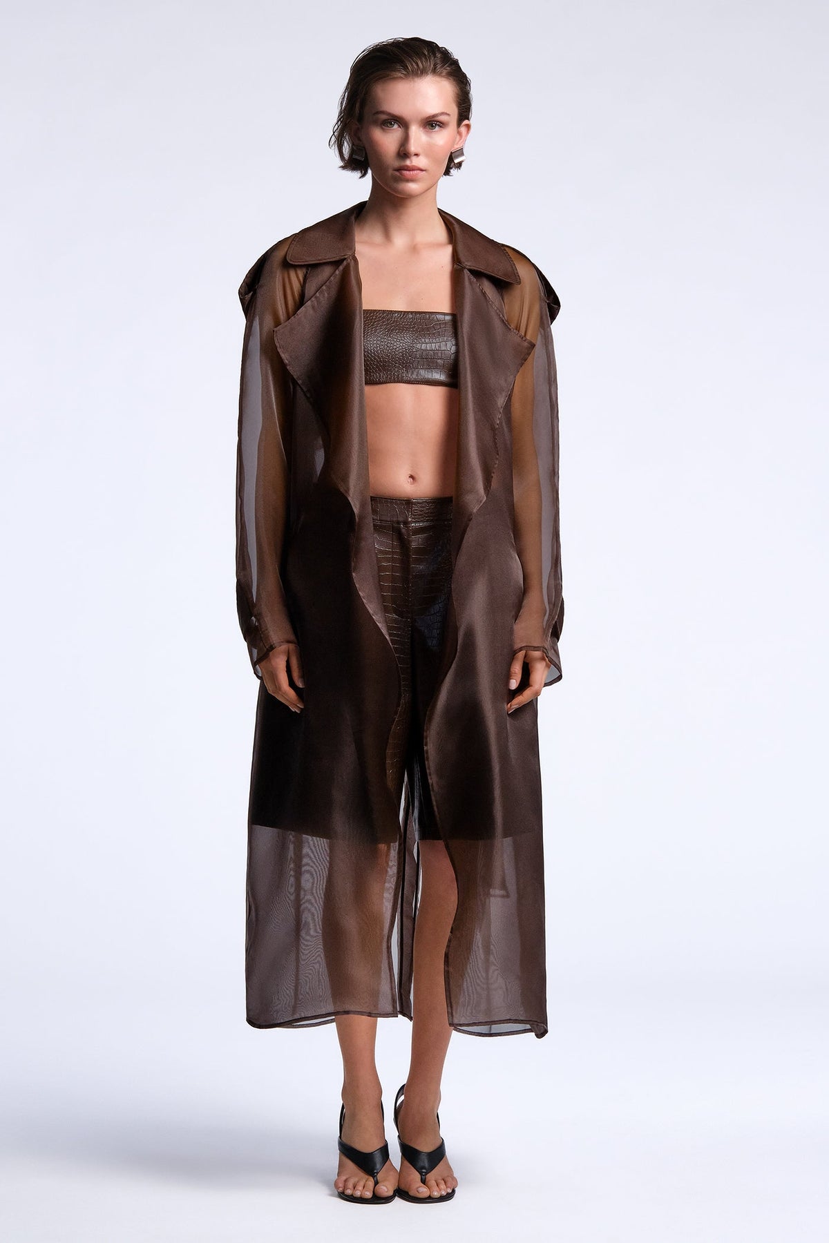 BCBGMAXAZARIA Adelle Trench Coat