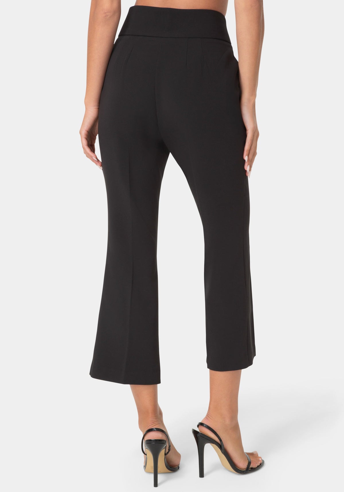 Bebe Cropped Flared Trousers