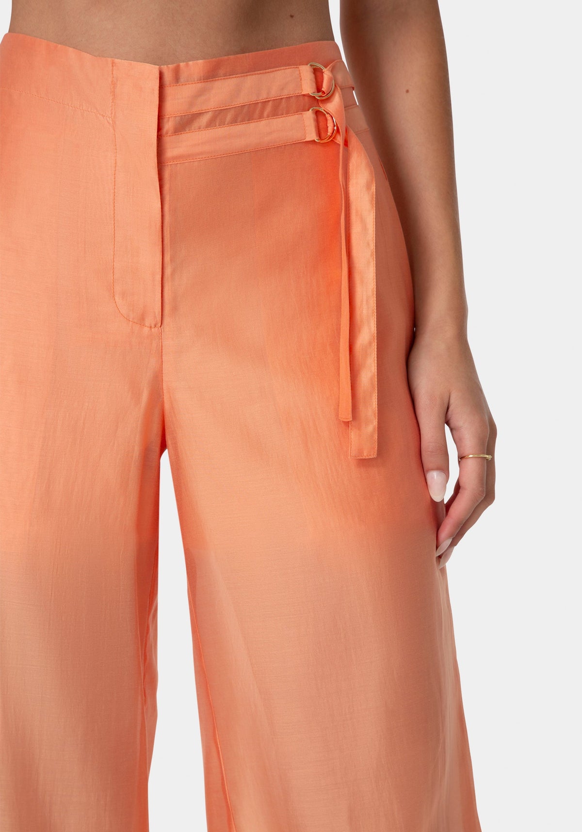 Bebe Sheer Voile Bubble Trousers