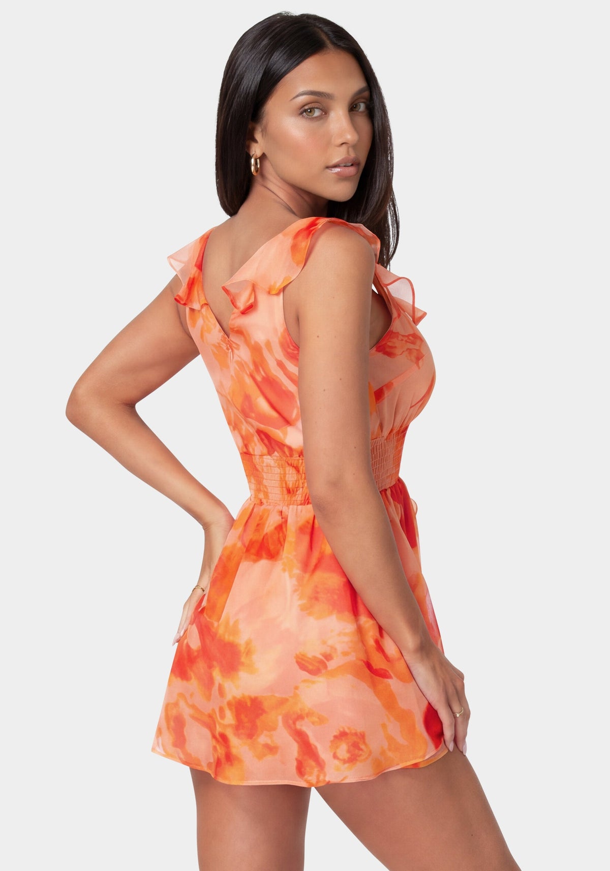 Bebe Flowy Romper