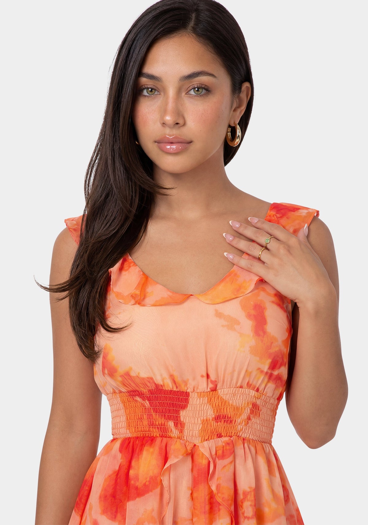 Bebe Flowy Romper