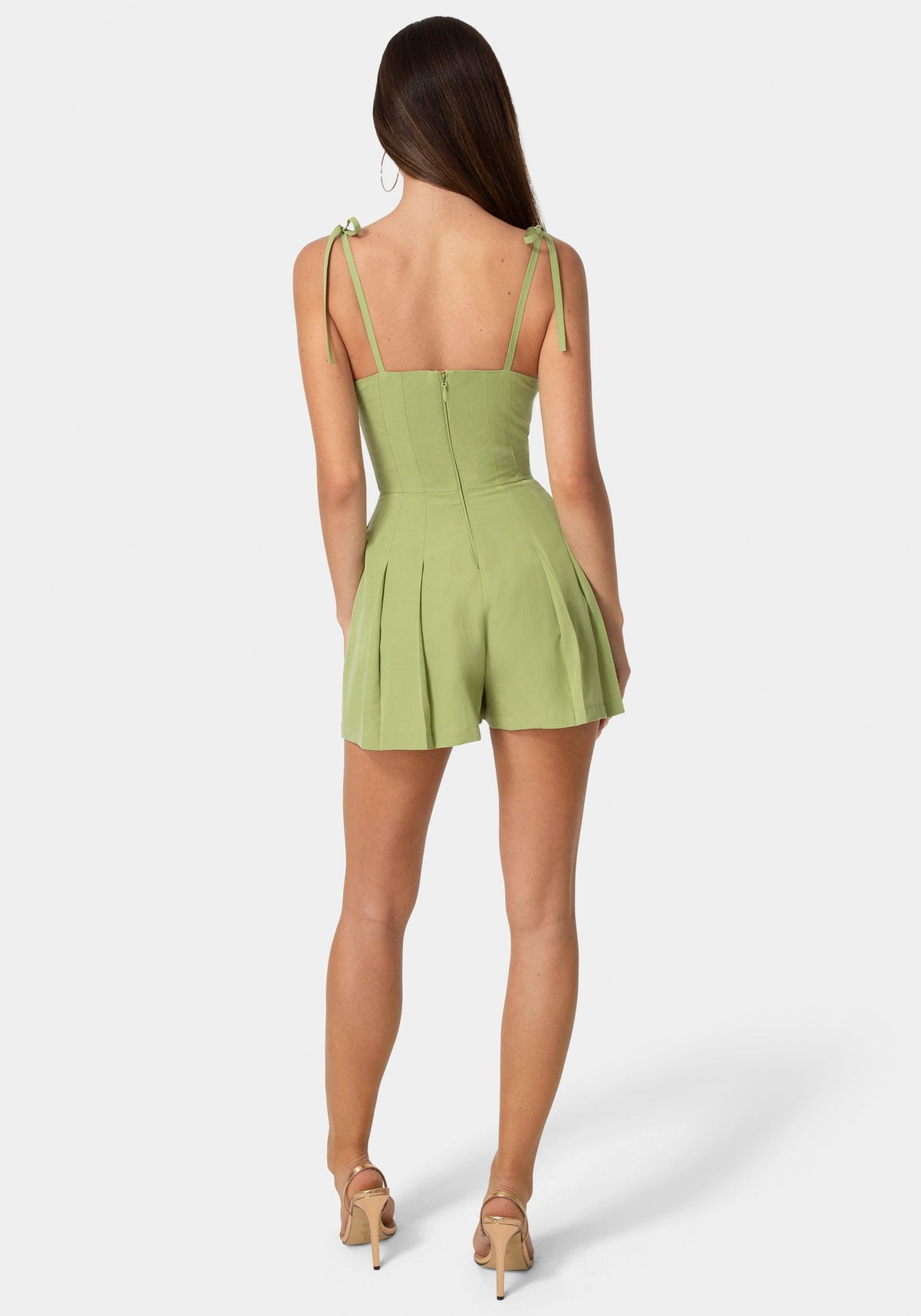 Bebe Linen Romper