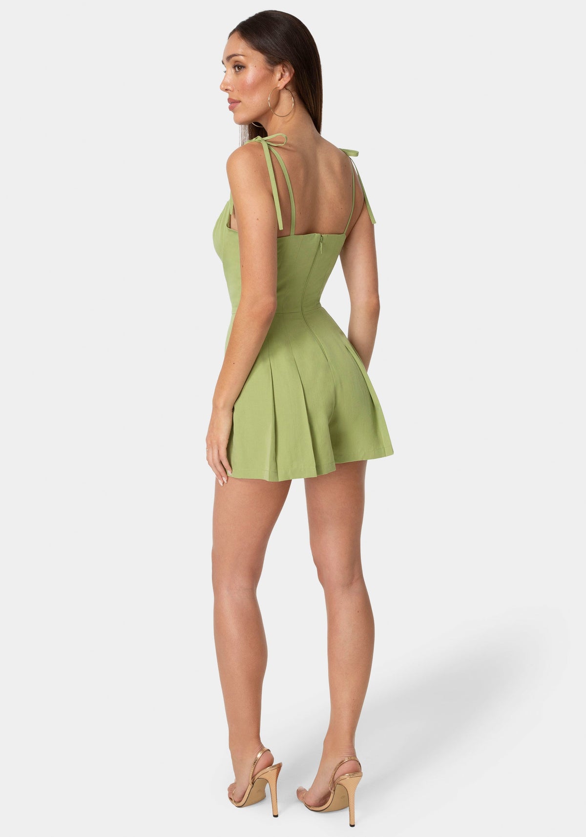 Bebe Linen Romper