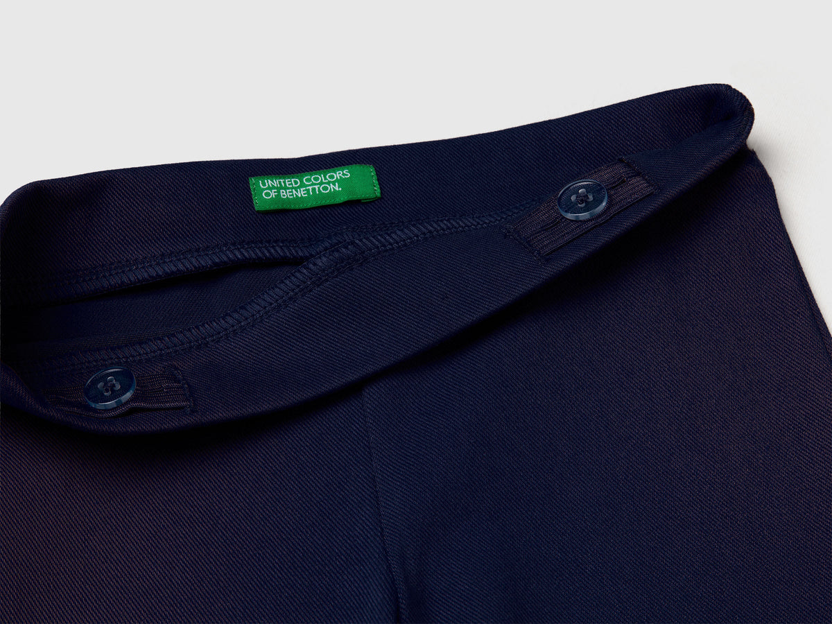 Benetton Stretch cotton trousers