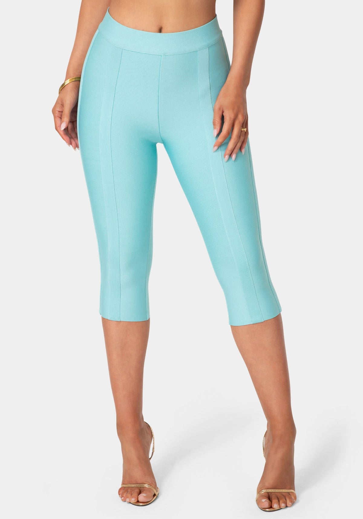 Bebe Bandage Capri Trousers