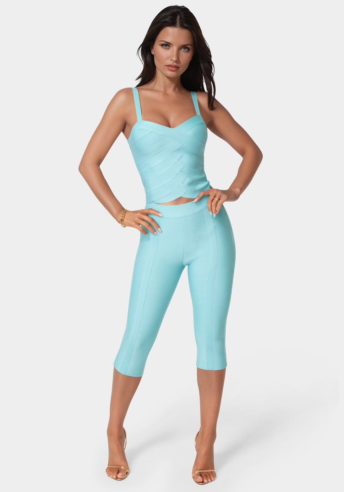 Bebe Bandage Capri Trousers