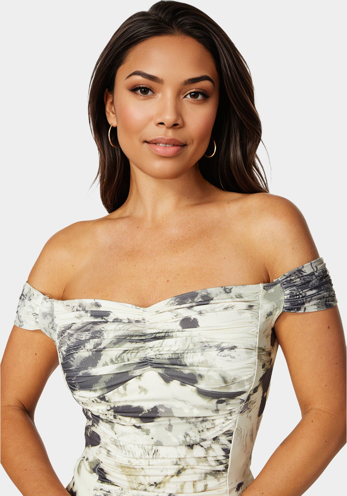 Bebe Off-Shoulder Knit Top