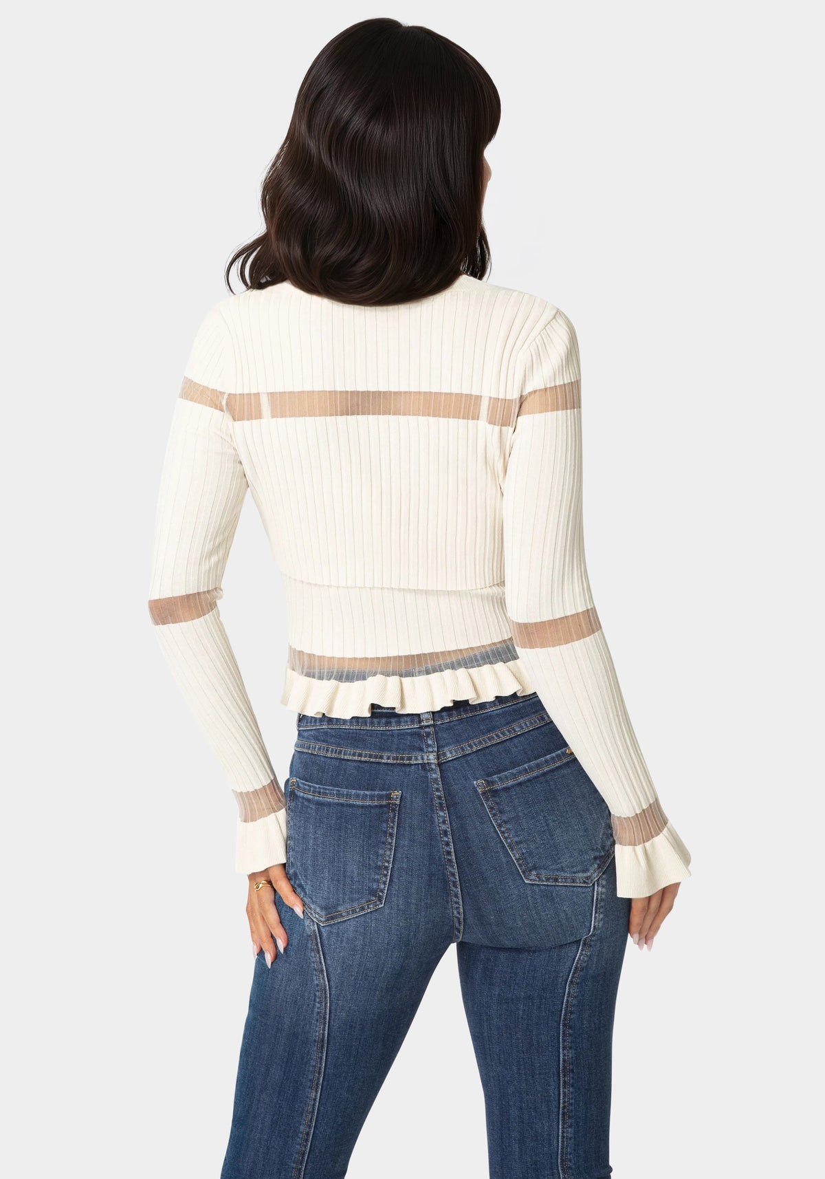 Bebe Two-Piece Knit Top Set