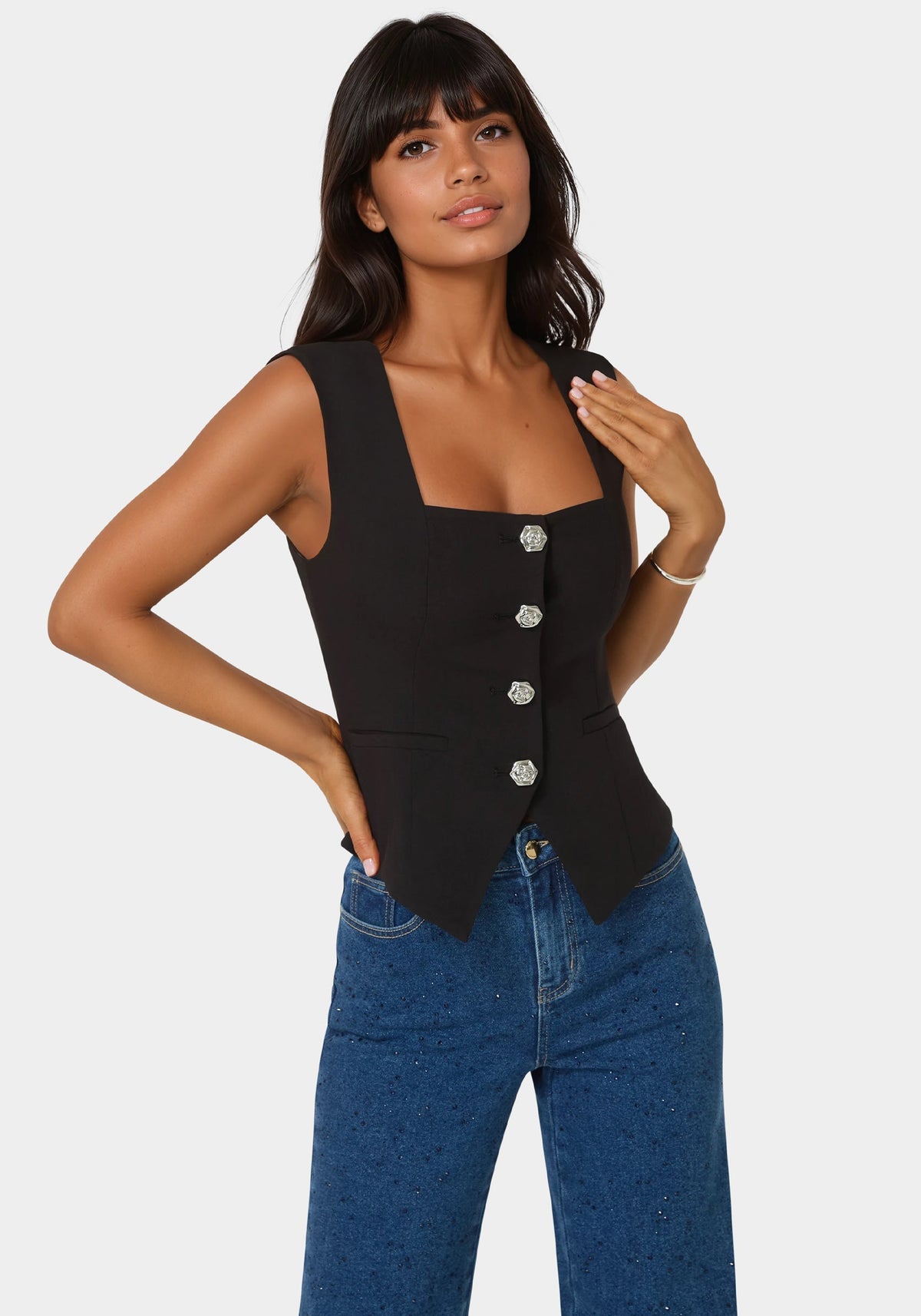 Bebe Fitted Vest