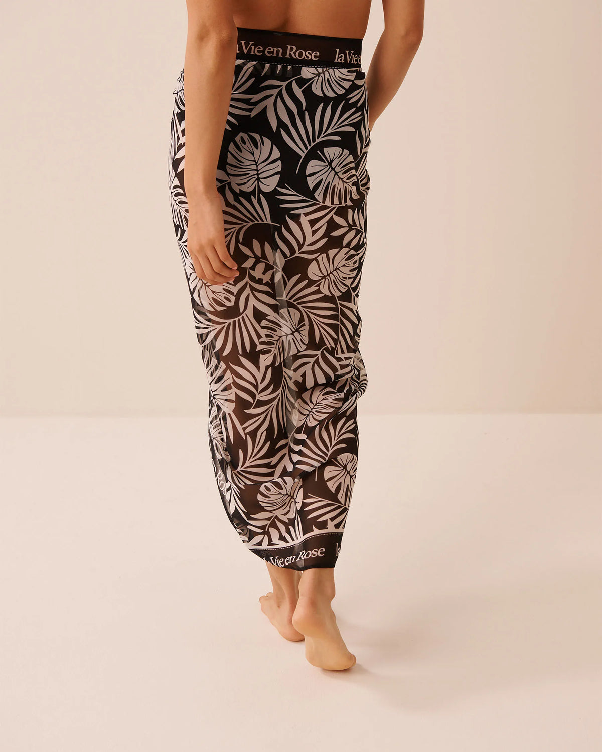 La vie en Rose Long Chiffon Pareo