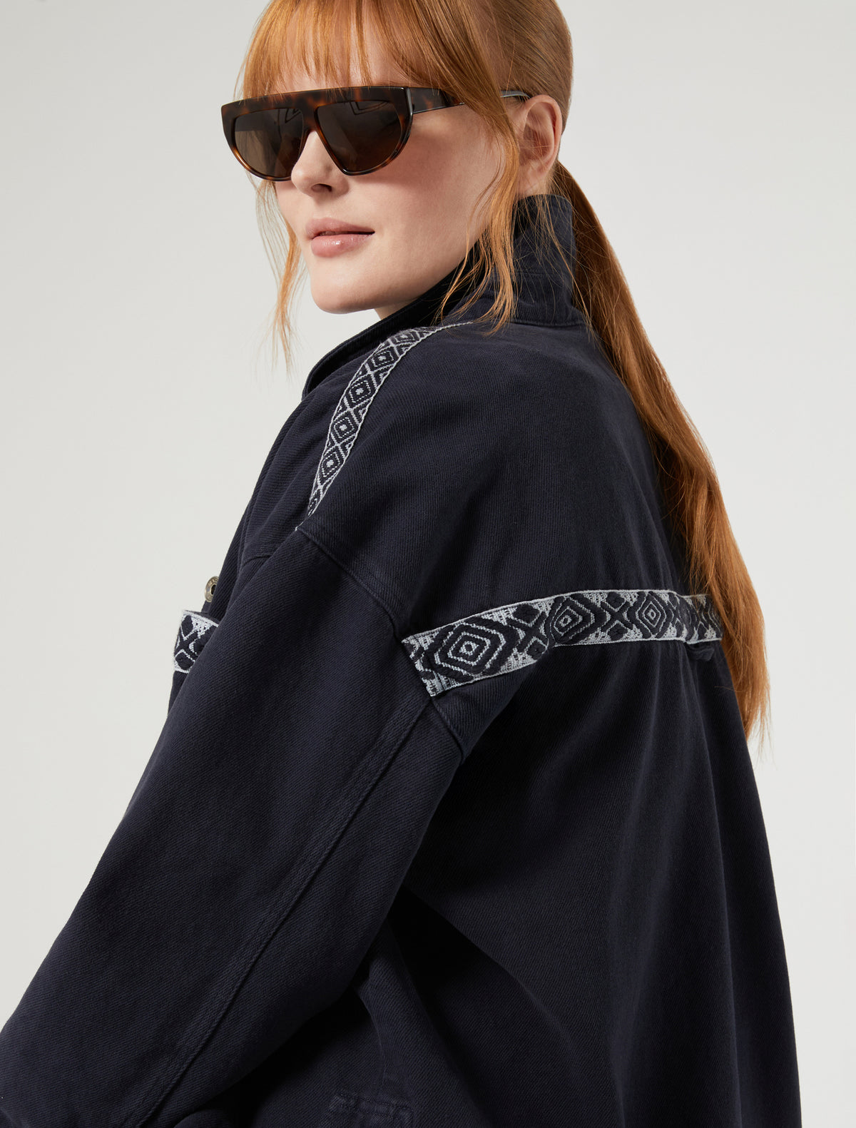 Marina Rinaldi Bull Denim Jacket