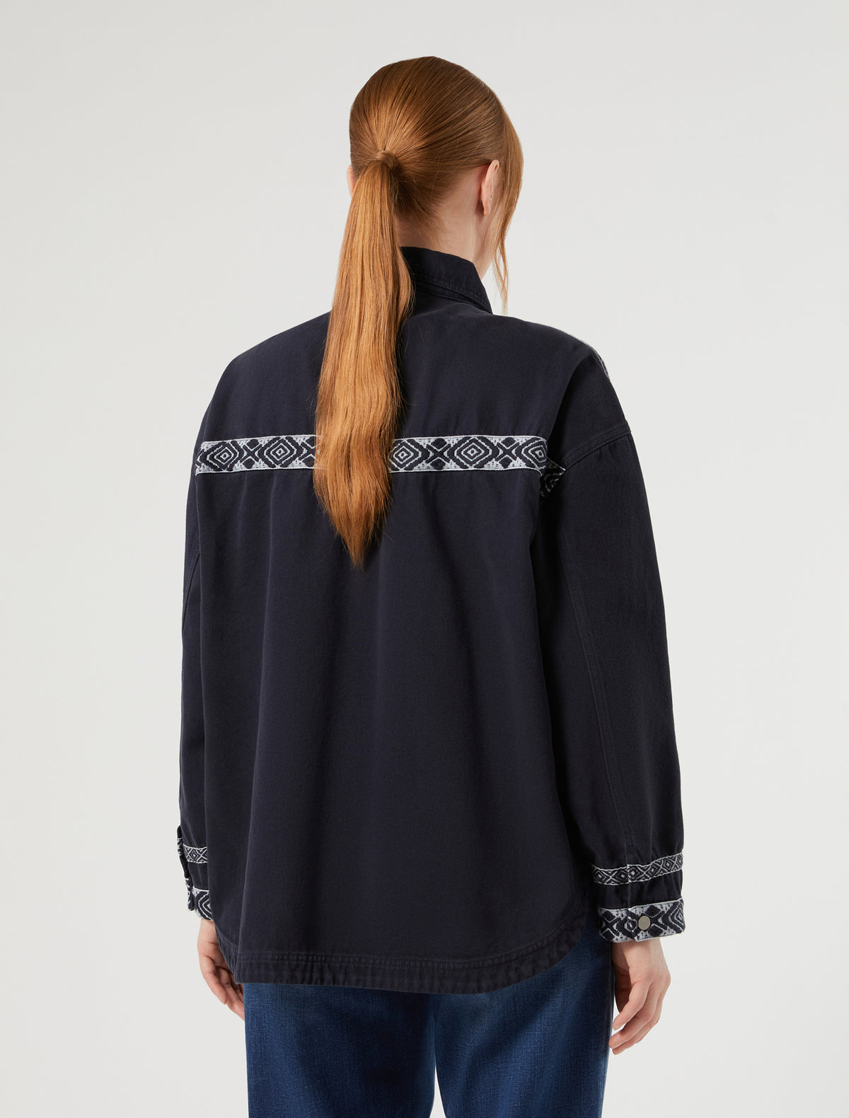Marina Rinaldi Bull Denim Jacket