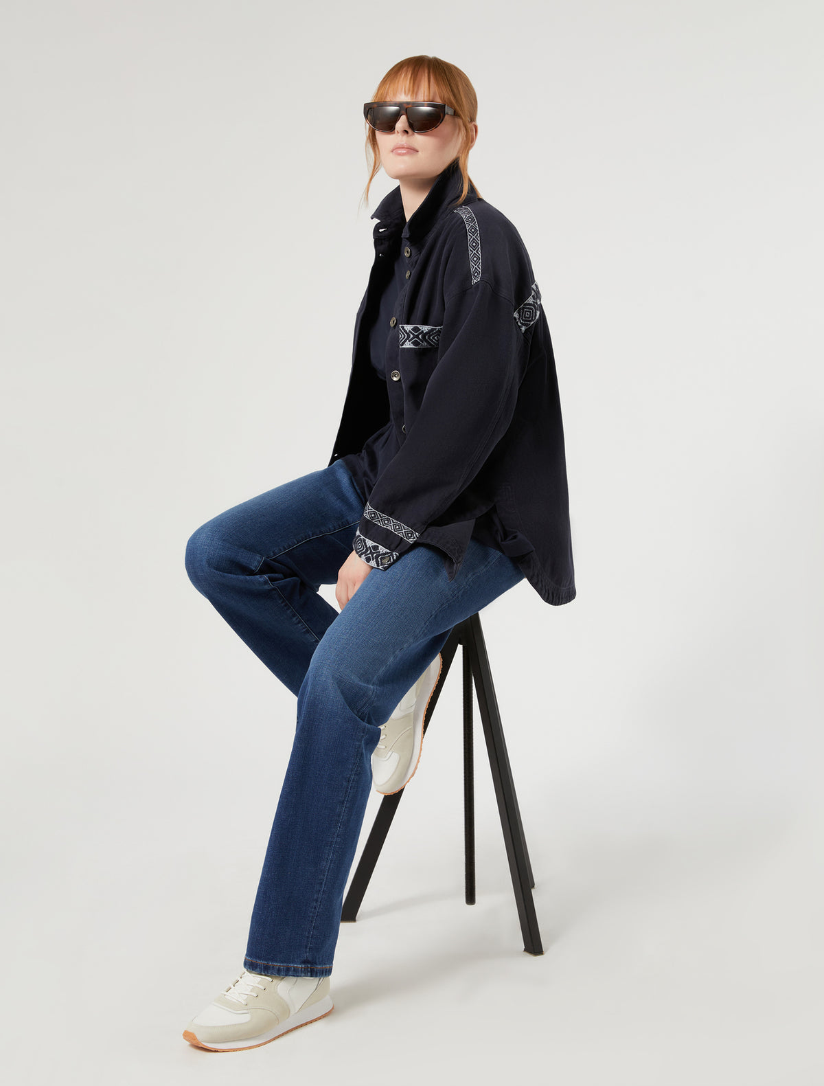 Marina Rinaldi Bull Denim Jacket