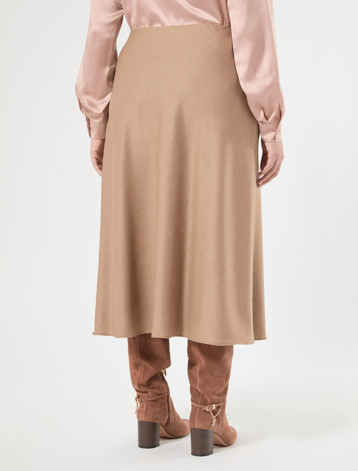 Marina Rinaldi Stretch Flannel Skirt
