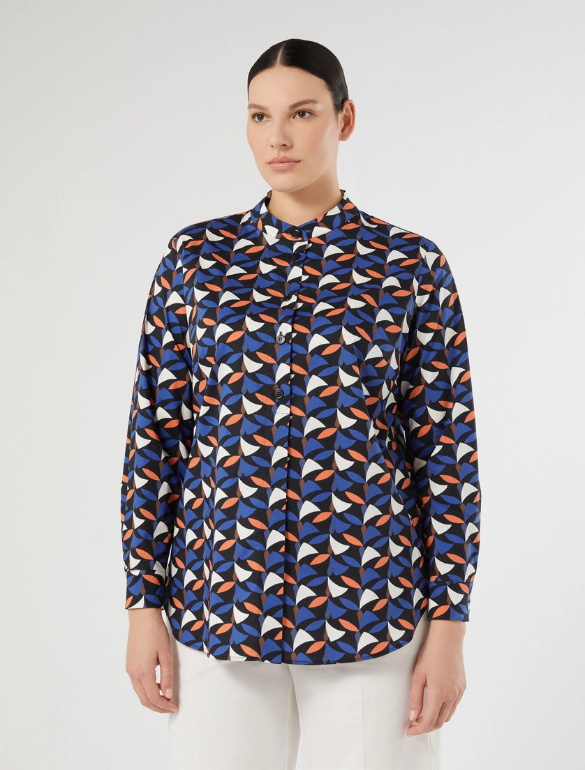 Marina Rinaldi Cotton poplin shirt