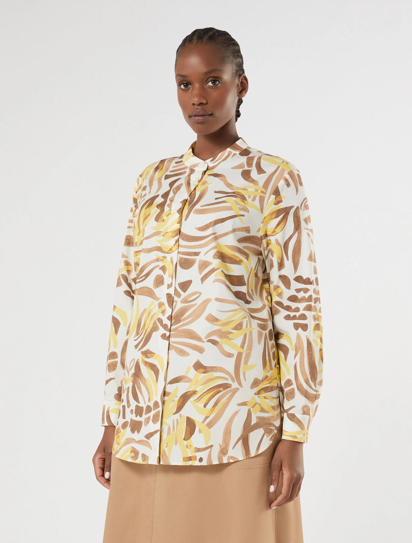 Marina Rinaldi Cotton poplin shirt