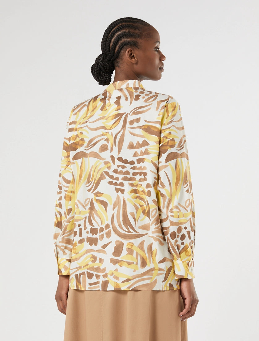 Marina Rinaldi Cotton poplin shirt