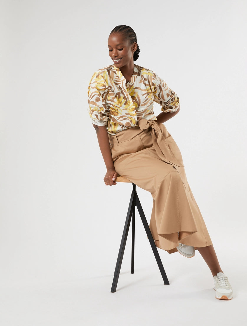 Marina Rinaldi Cotton poplin shirt