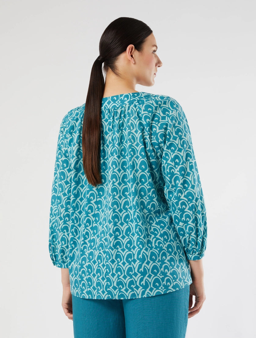 Marina Rinaldi Cotton poplin blouse