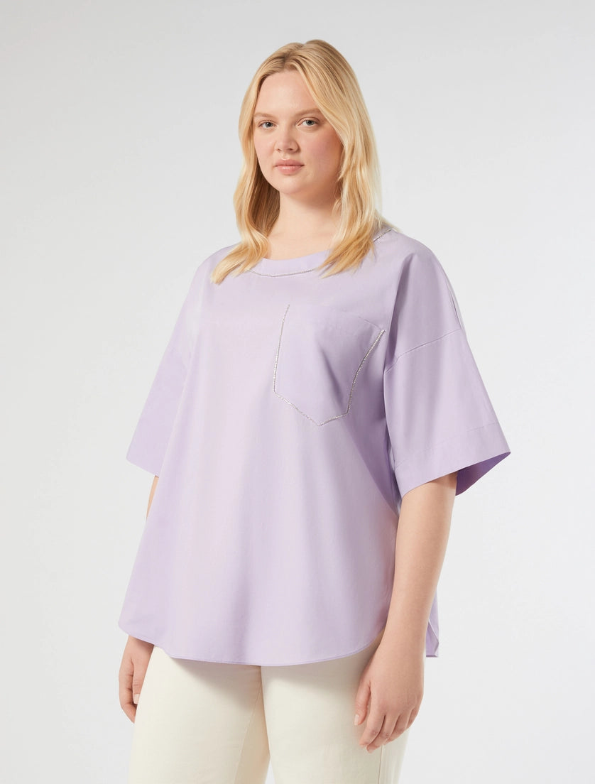Marina Rinaldi Cotton poplin tunic