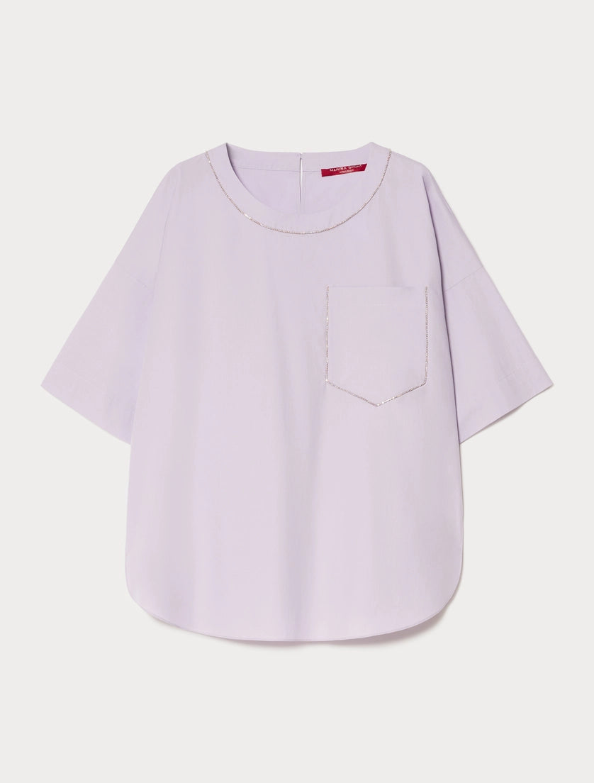 Marina Rinaldi Cotton poplin tunic