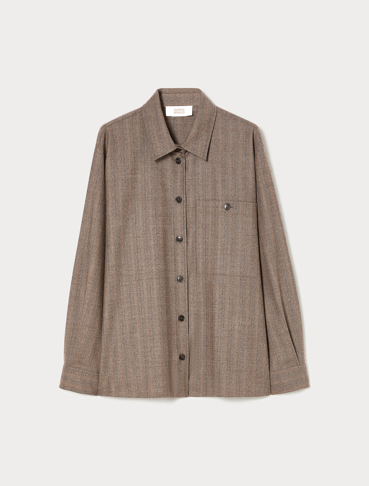 Marina Rinaldi Stretch Flannel Shirt