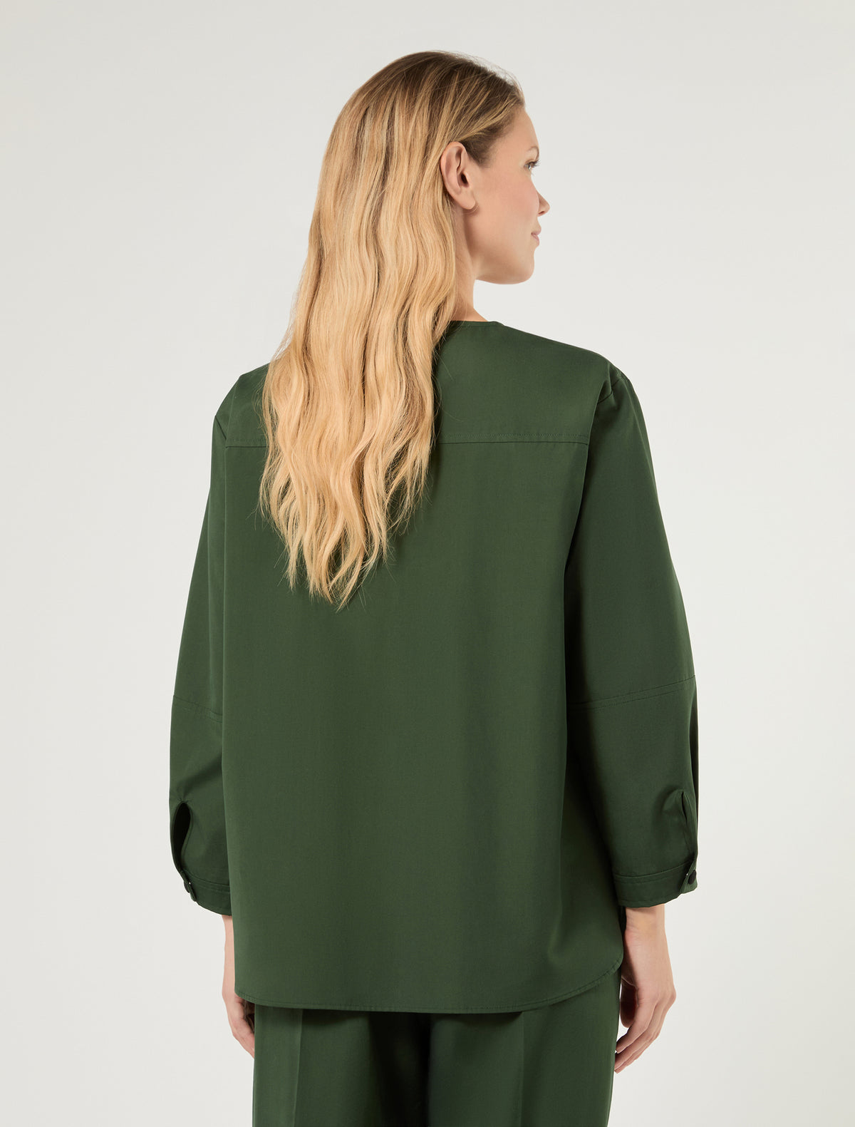 Marina Rinaldi Cotton Canvas Shirt