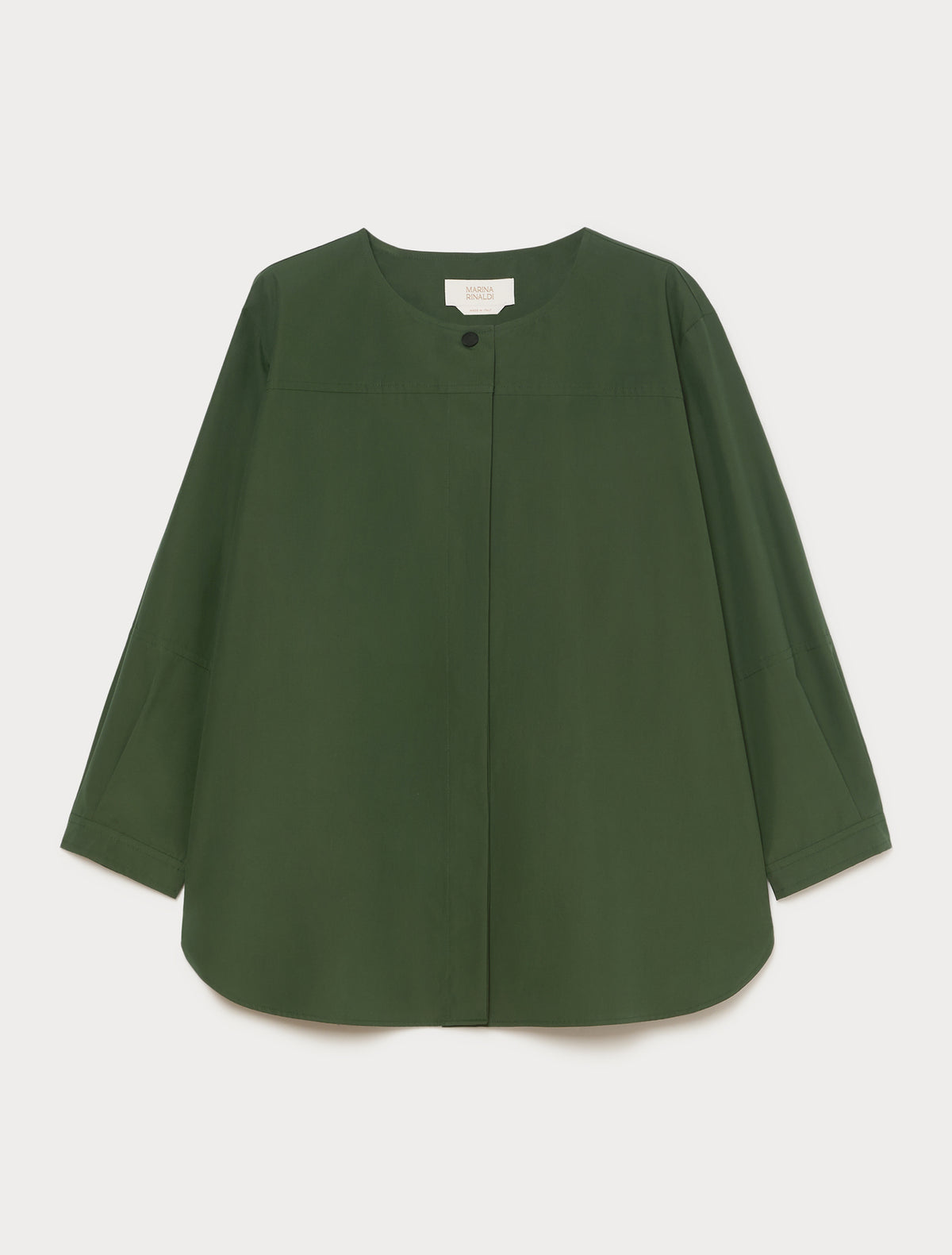 Marina Rinaldi Cotton Canvas Shirt