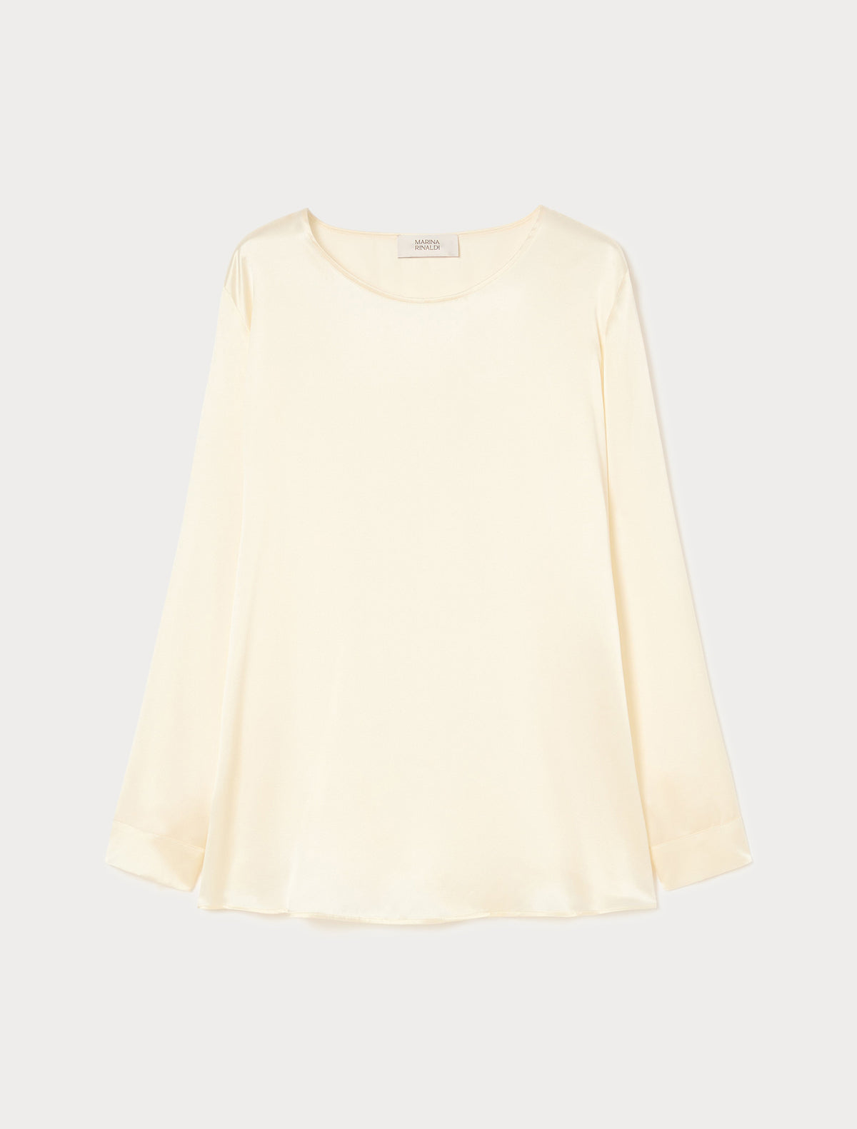 Marina Rinaldi Silk Satin Blouse