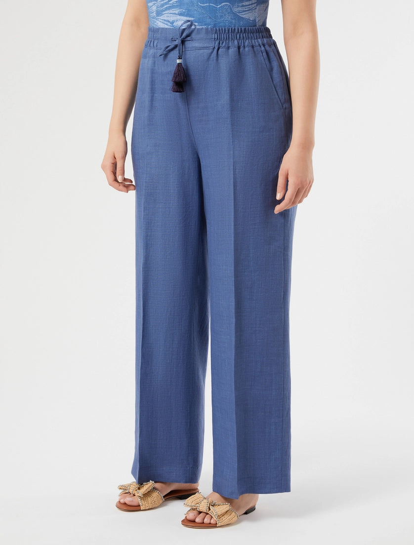 Marina Rinaldi Linen canvas trousers