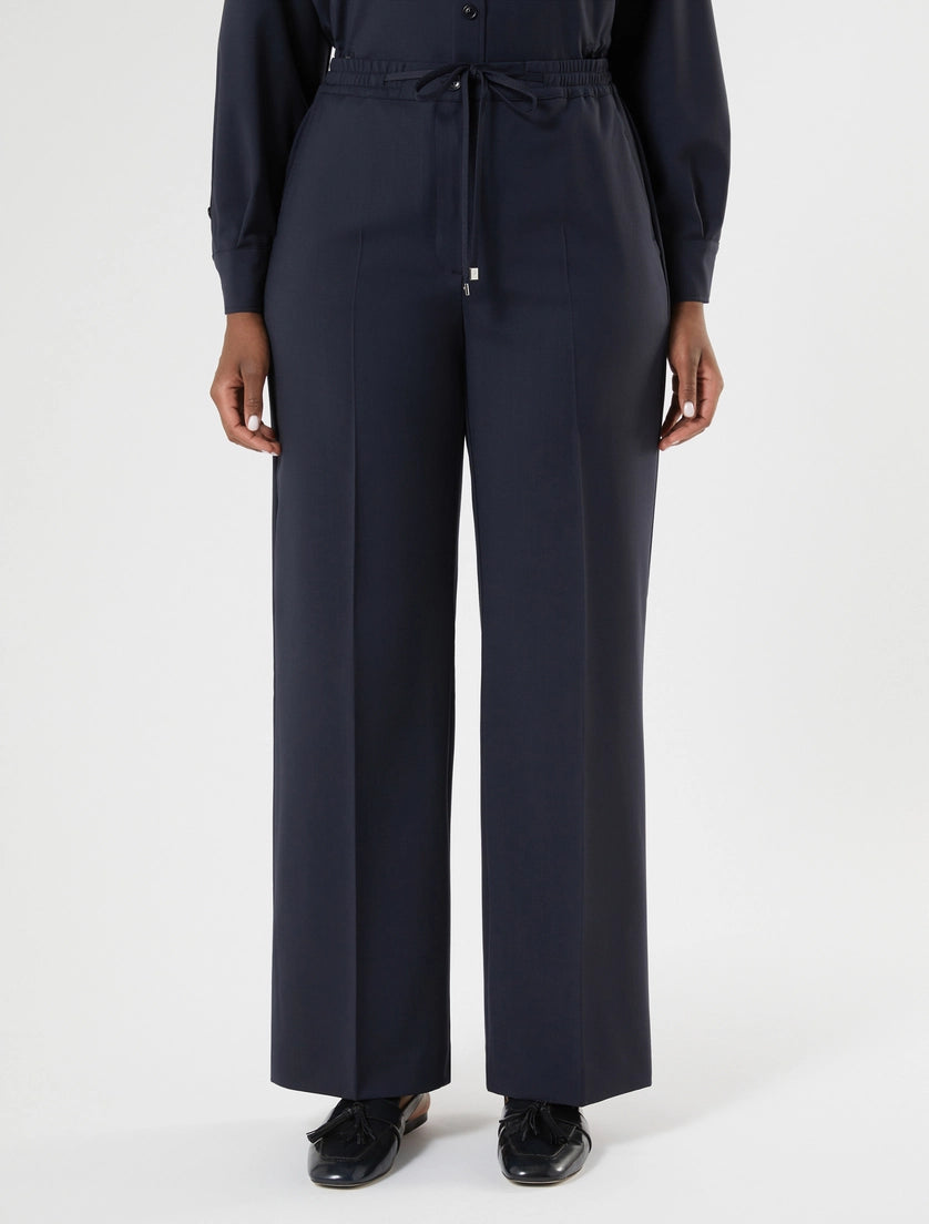 Marina Rinaldi Natural stretch wool trousers